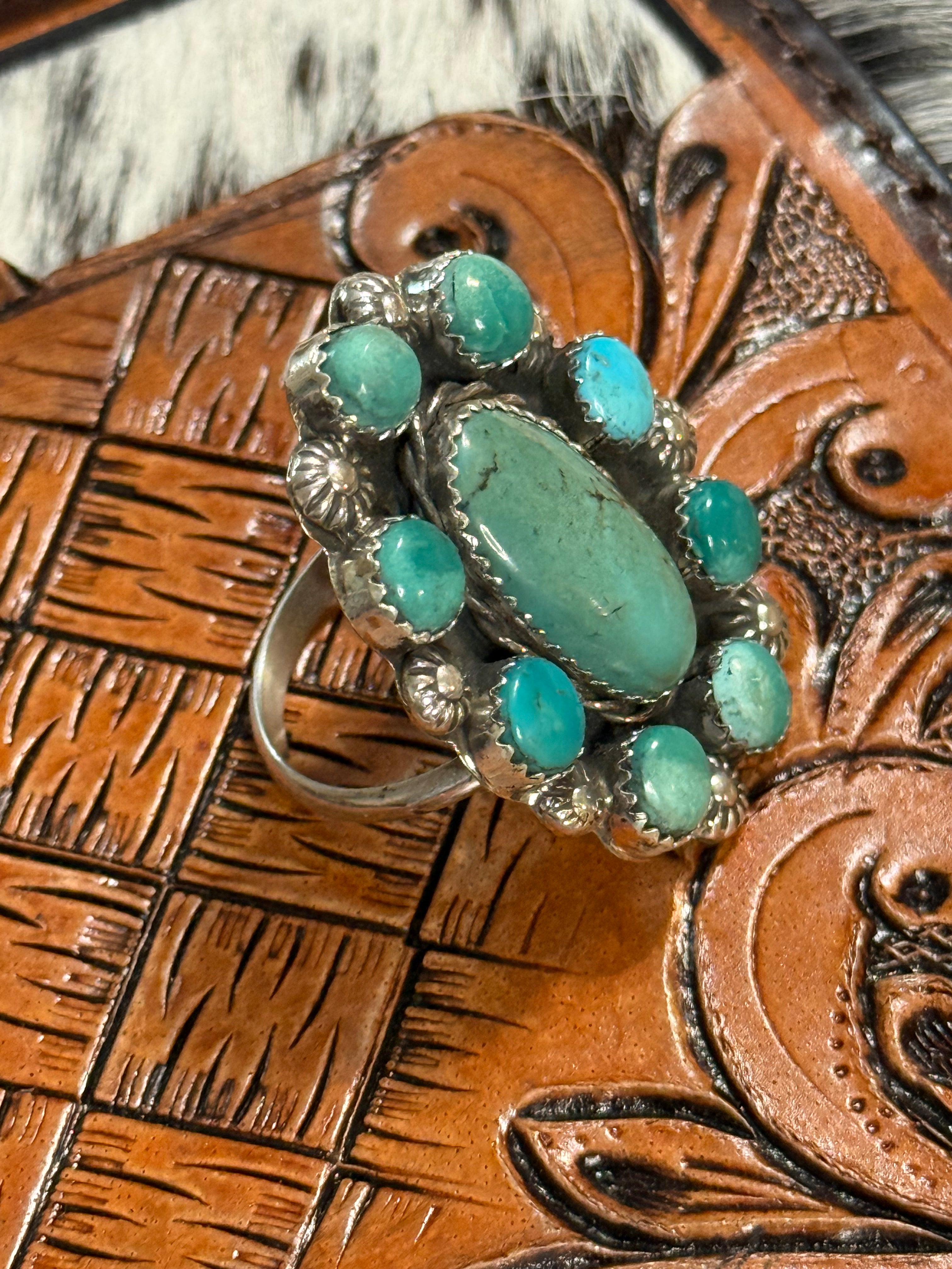 Robert Shakey adjustable cluster ring