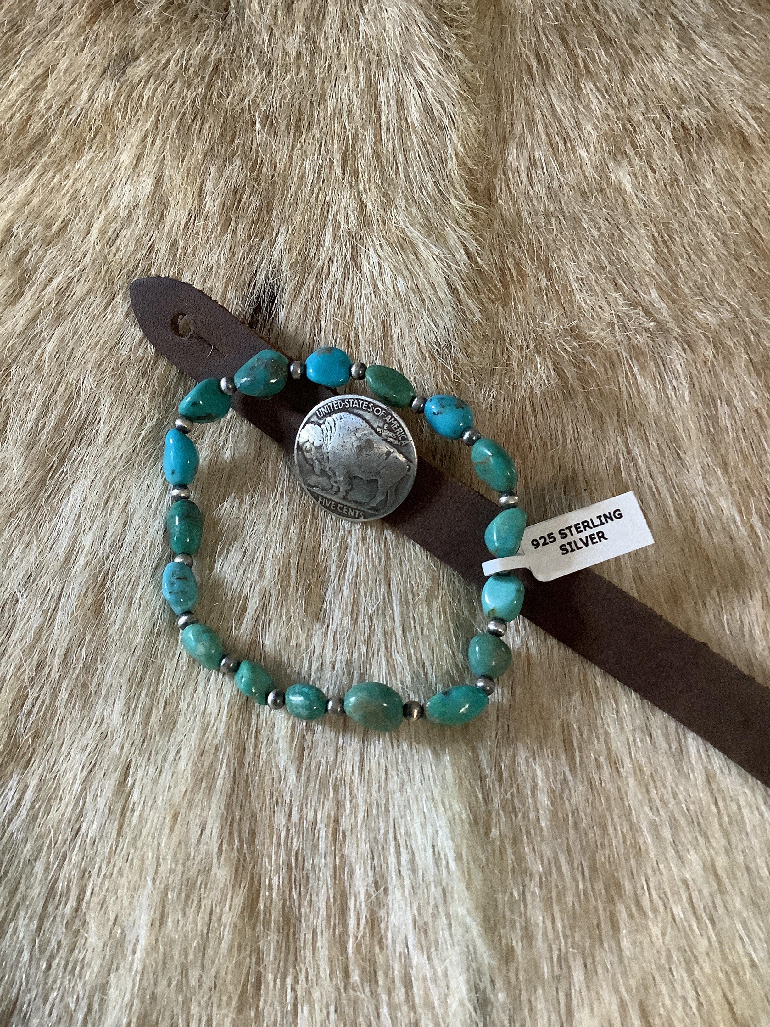 Turquoise stretch bracelet