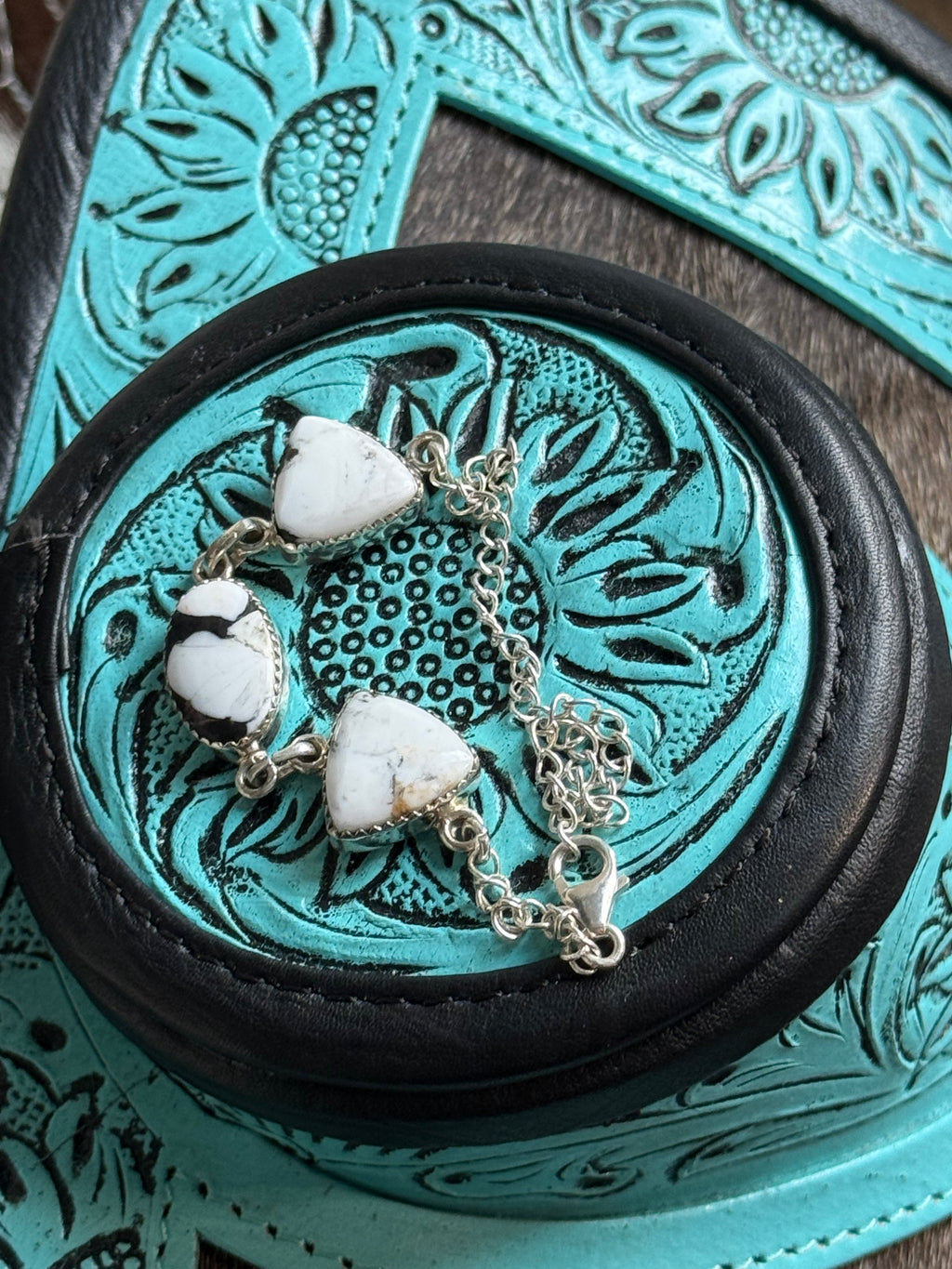 White buffalo bracelet