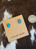 Vintage turquoise studs