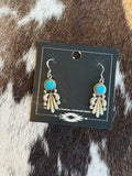 Verley Betone Native American turquoise earrings