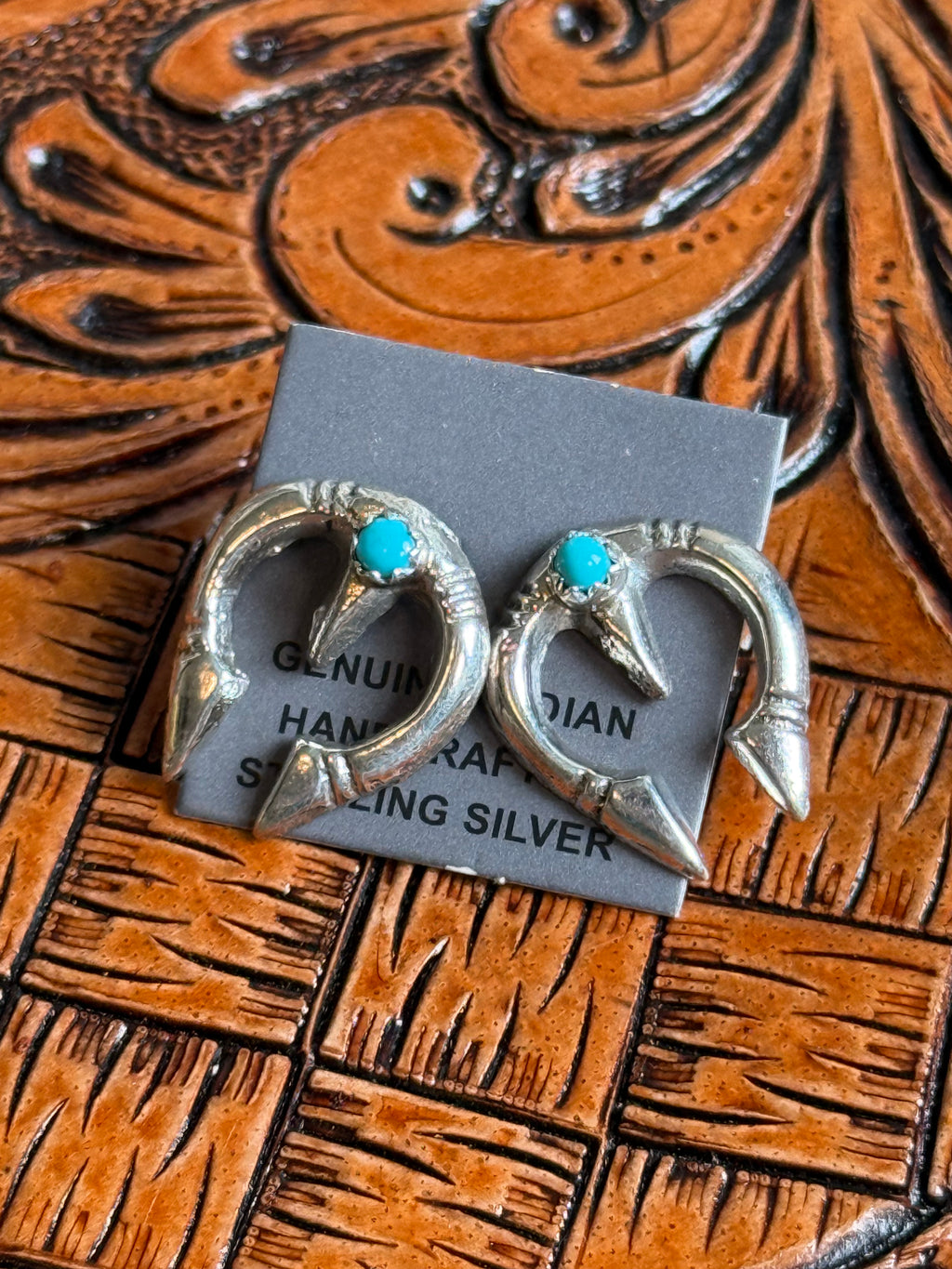 Native made naja earrings