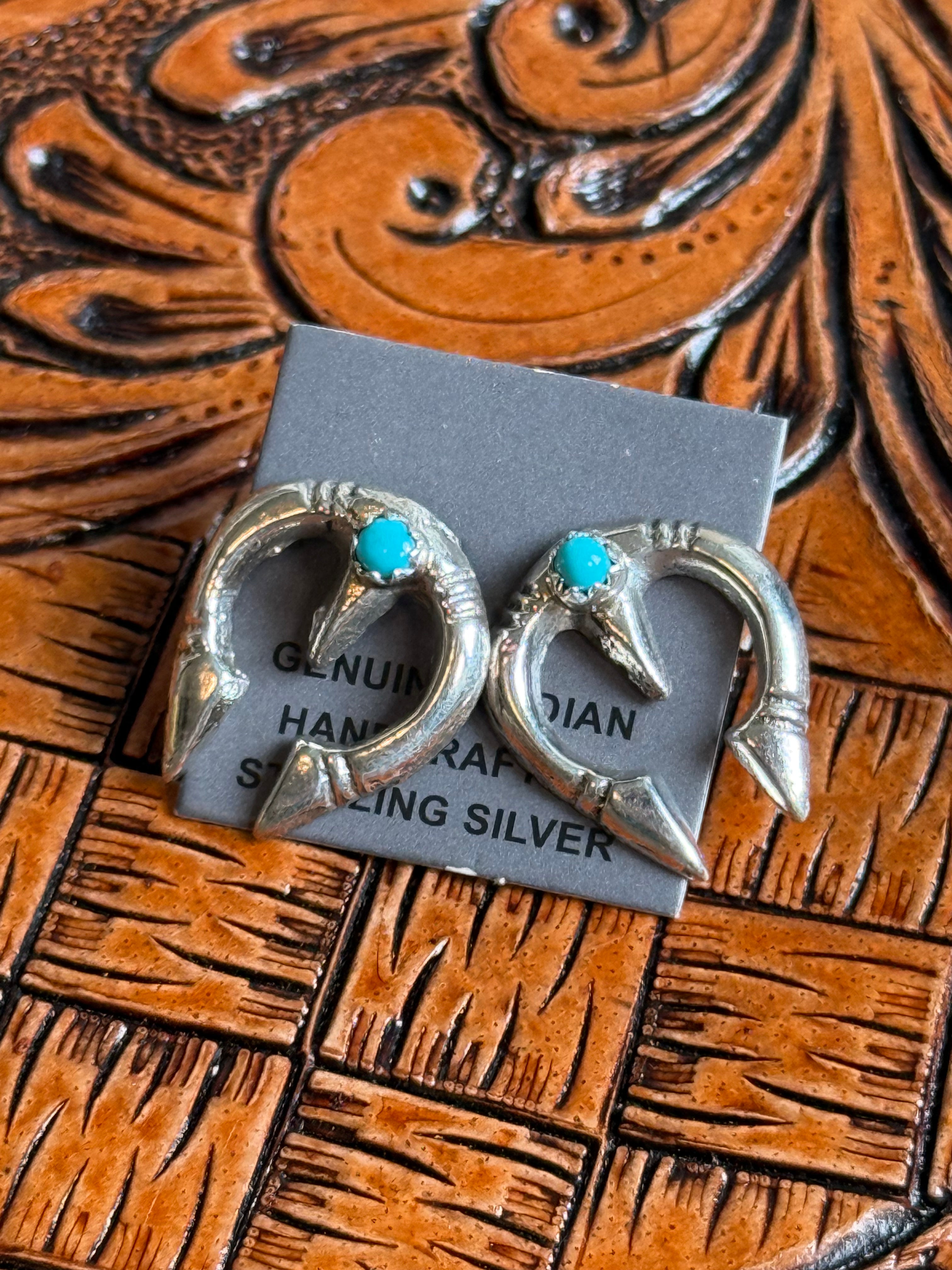Native made naja earrings