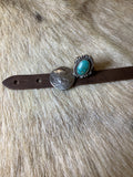 Vintage native turquoise ring