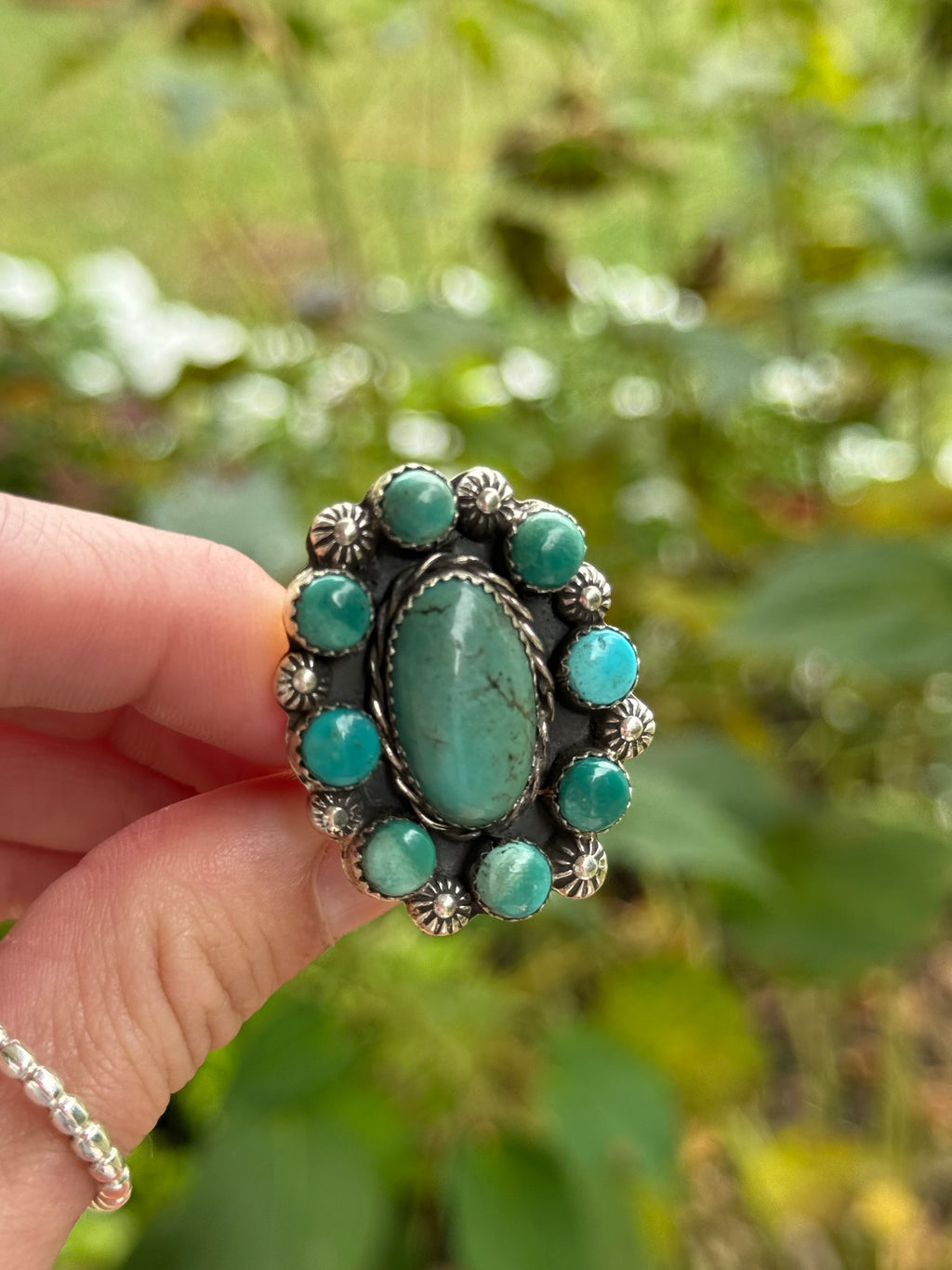 Robert Shakey adjustable cluster ring