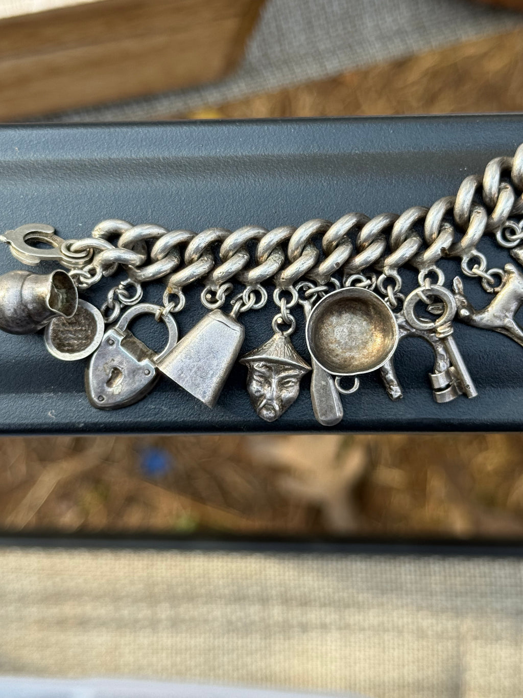 Vintage charm bracelet