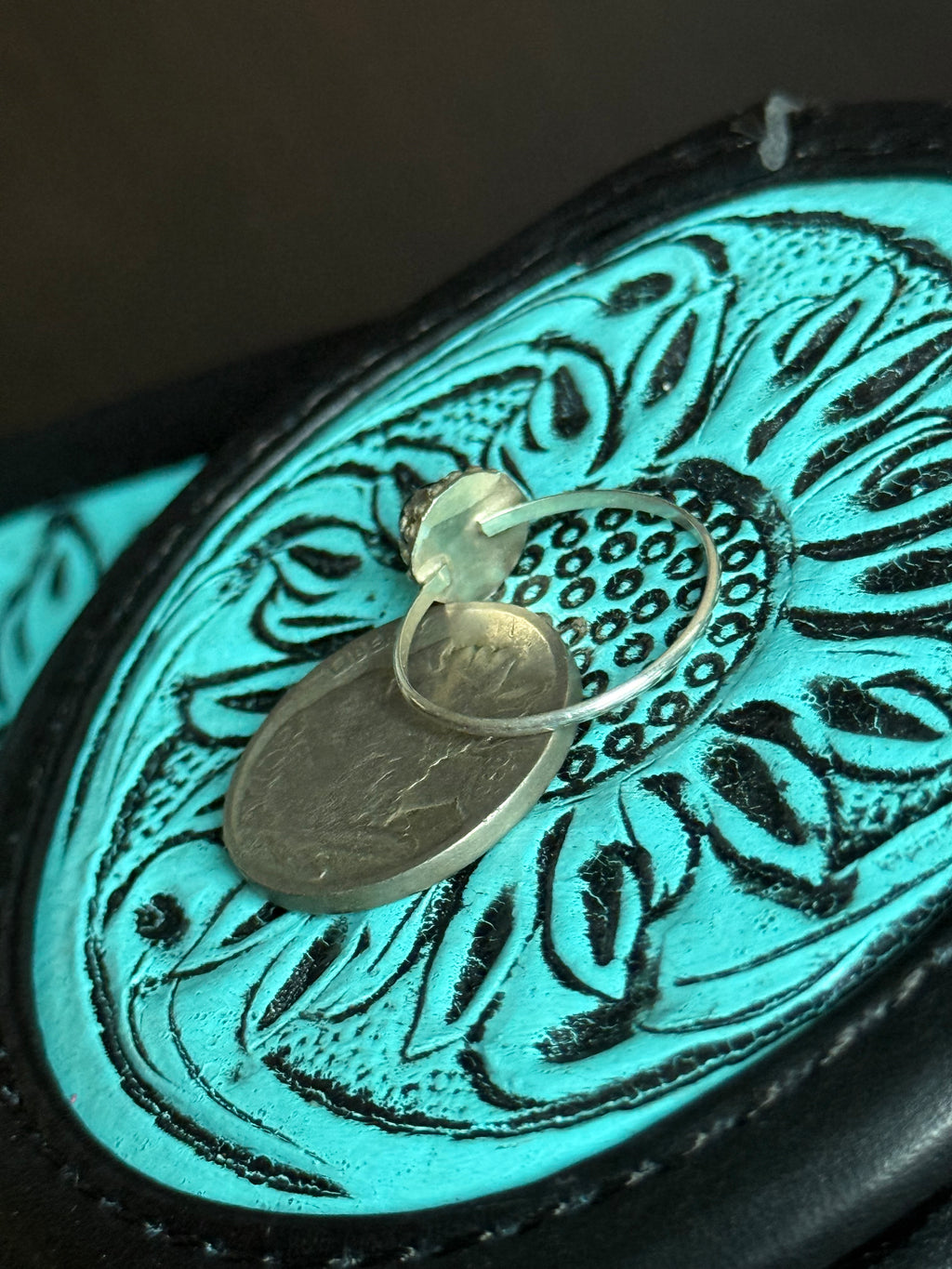 Native made Esther White ring