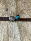 Vintage native turquoise ring
