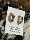 Native American Wild horse feather hoops