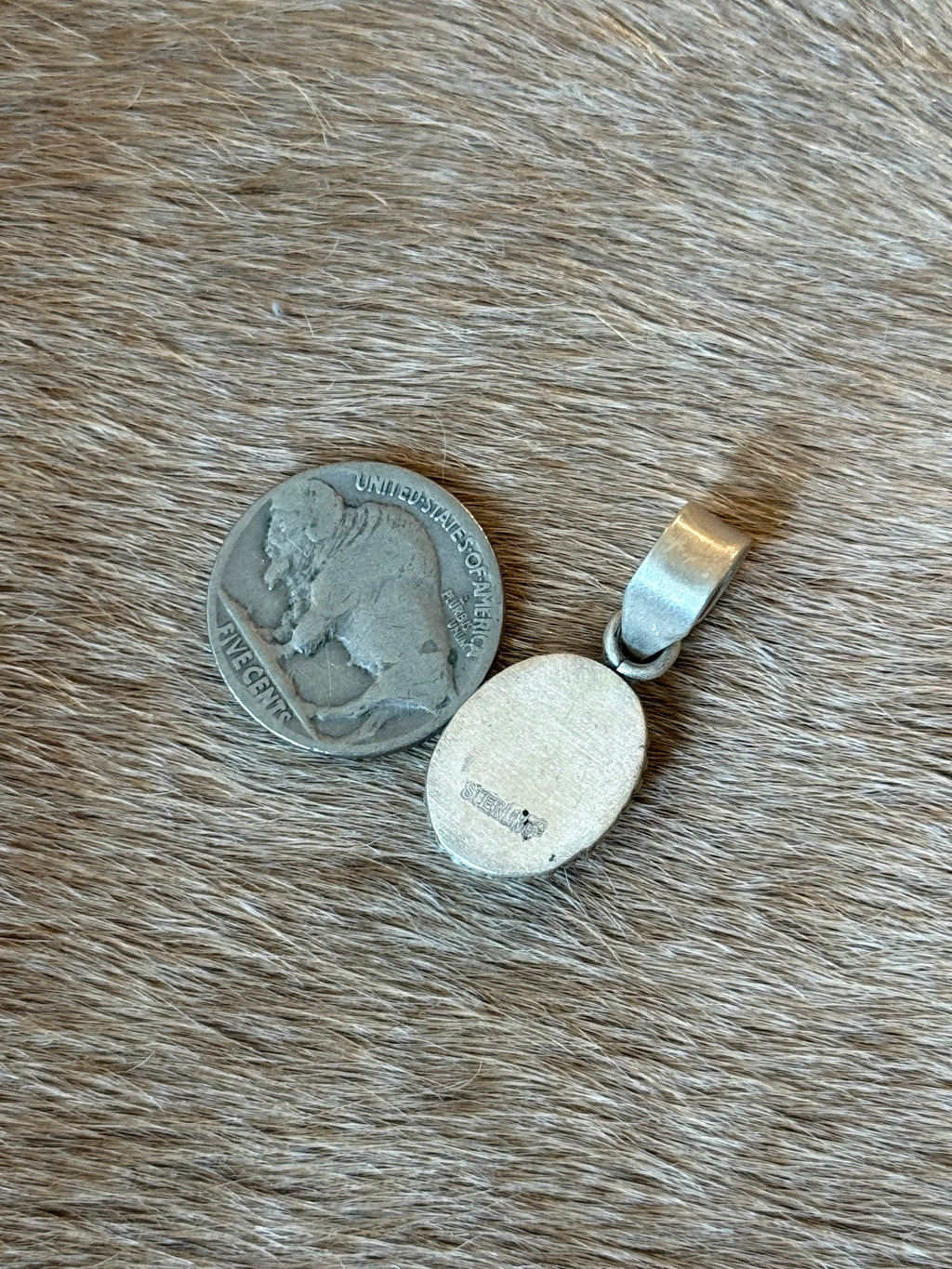White water turquoise pendant