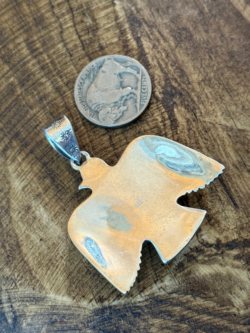 Palomino thunderbird pendant