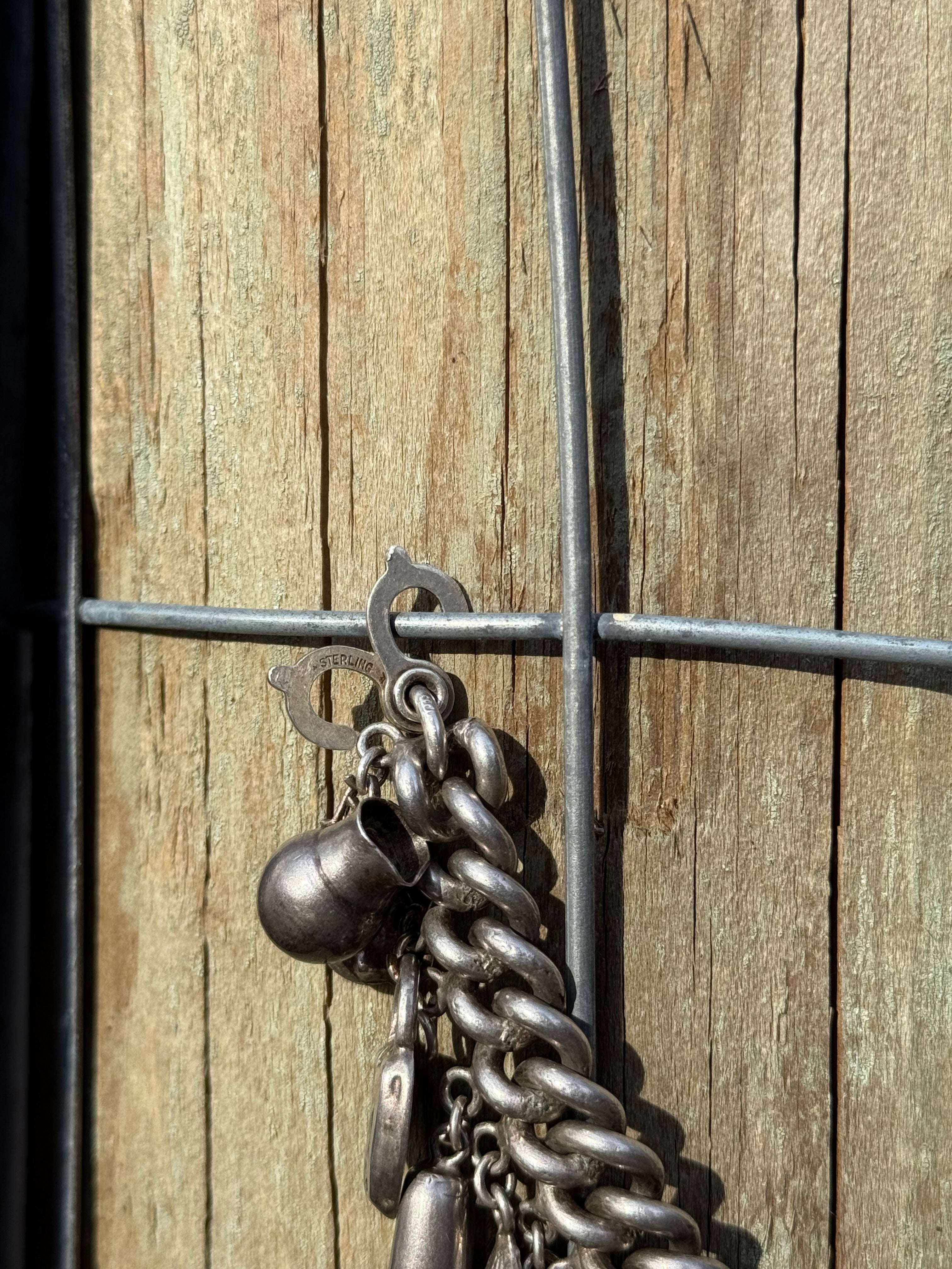 Vintage charm bracelet
