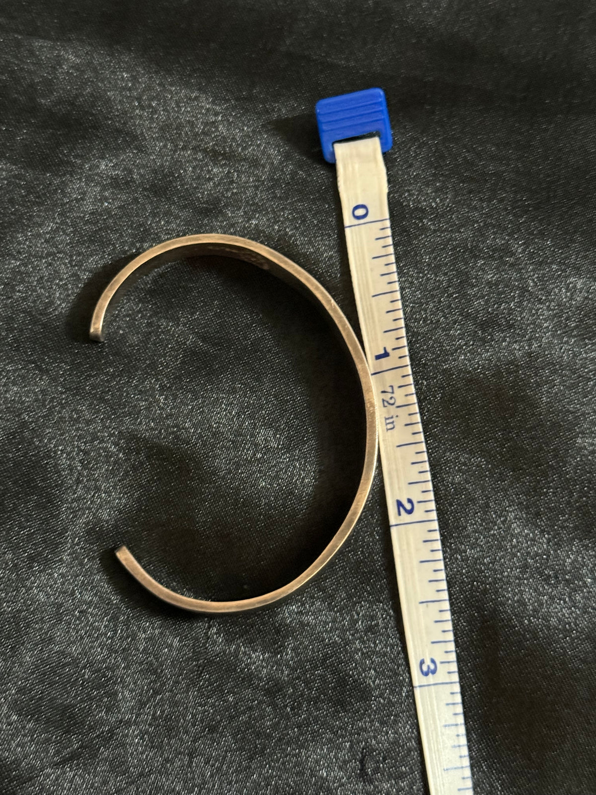 Native made Sterling silver and copper cuff