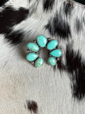 Turquoise Naja adjustable ring