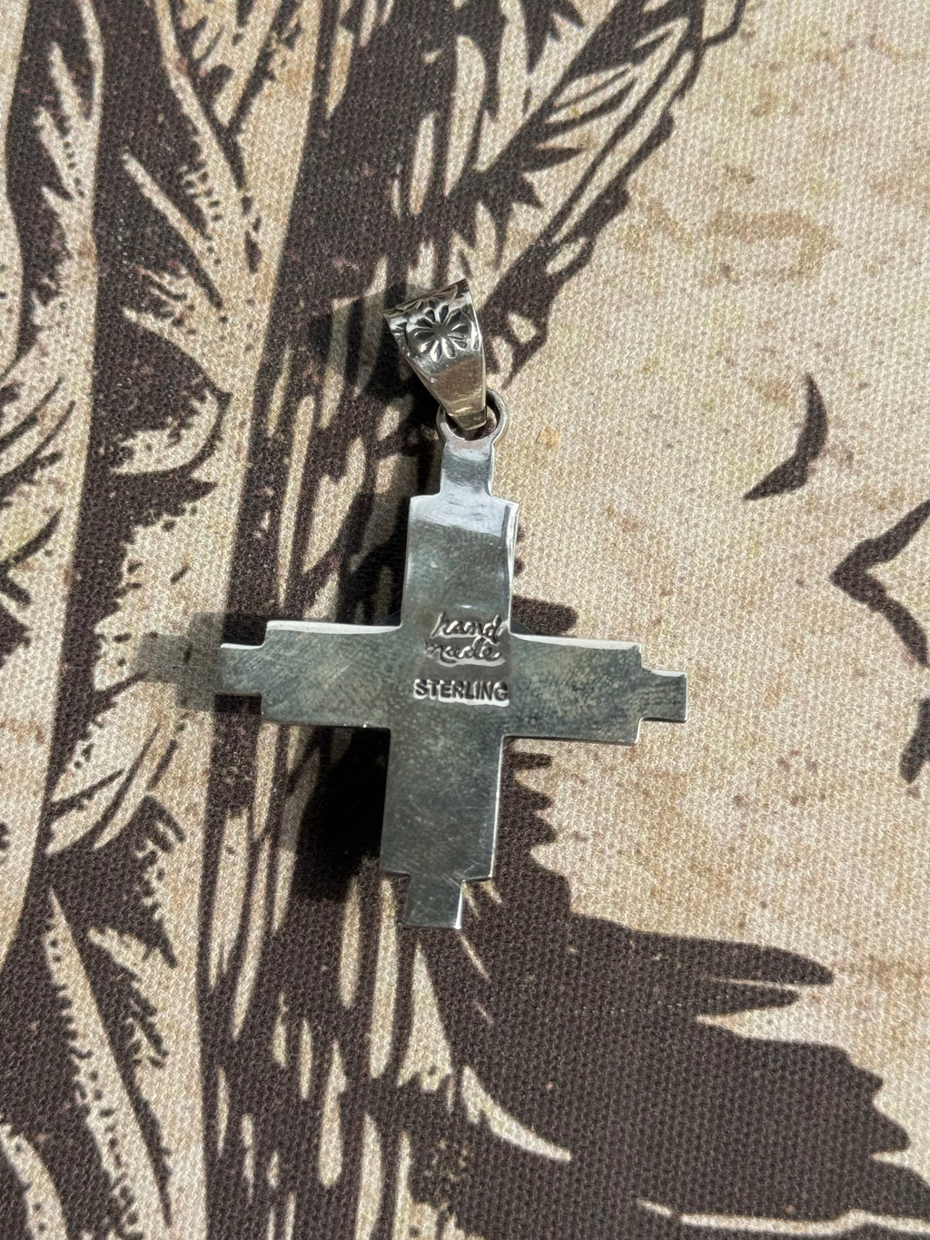 Turquoise Zia pendant