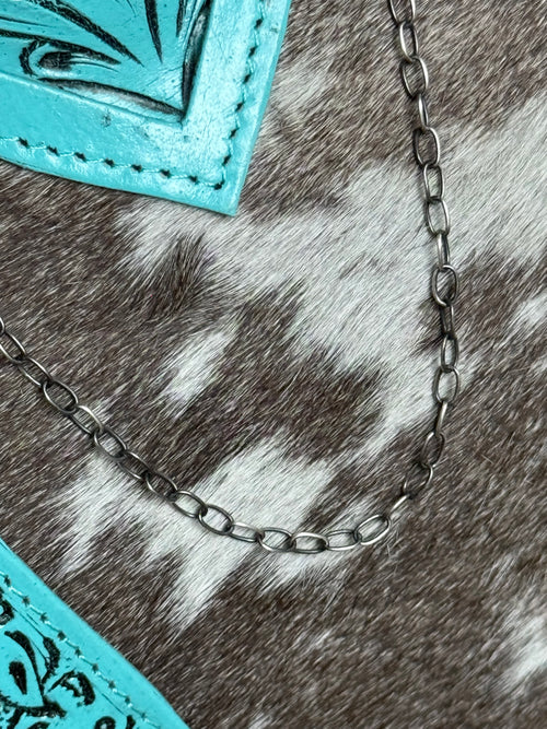 18” dainty paperclip chain