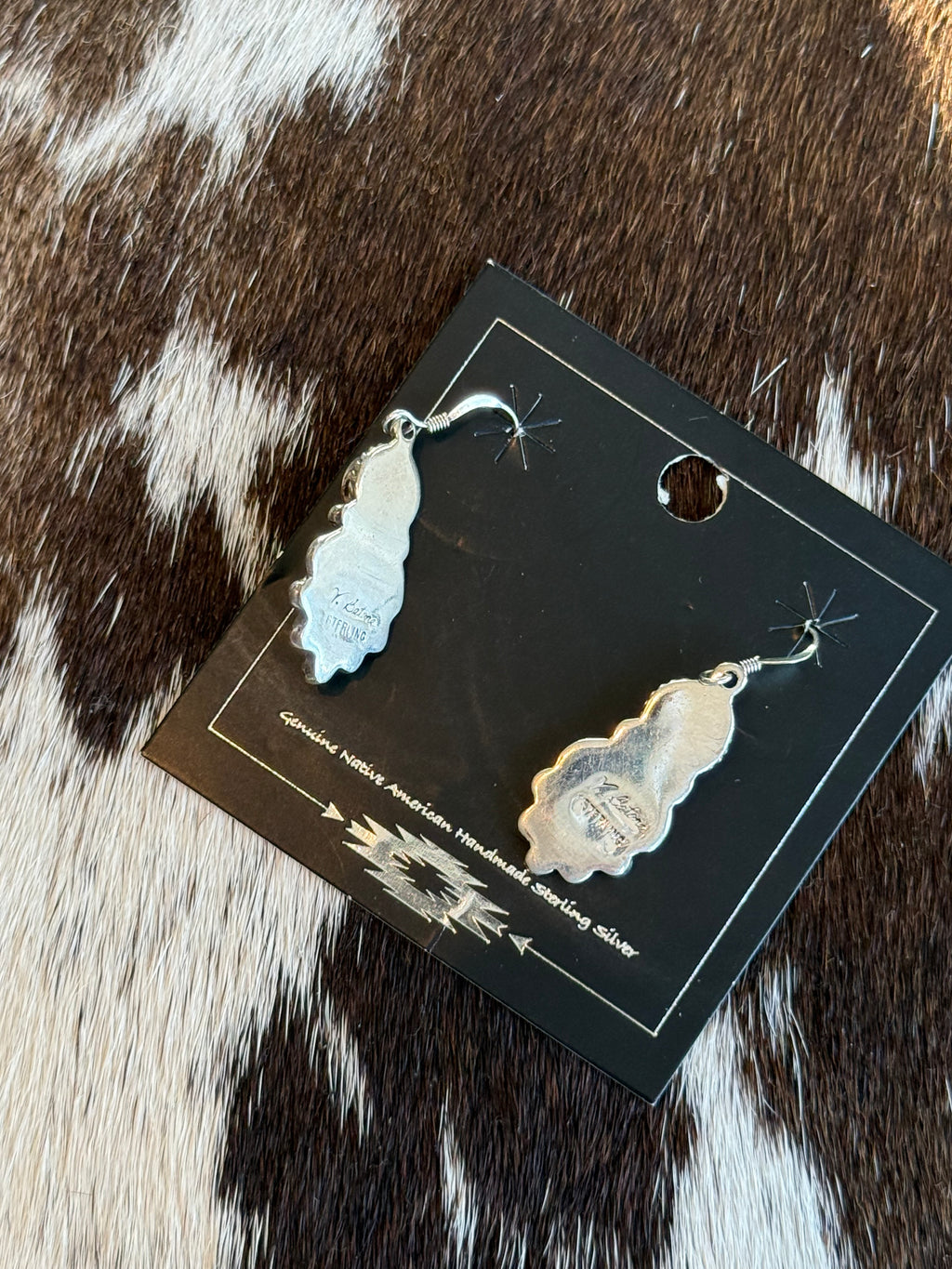 Verley Betone Native American turquoise earrings
