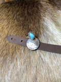 White water turquoise ring