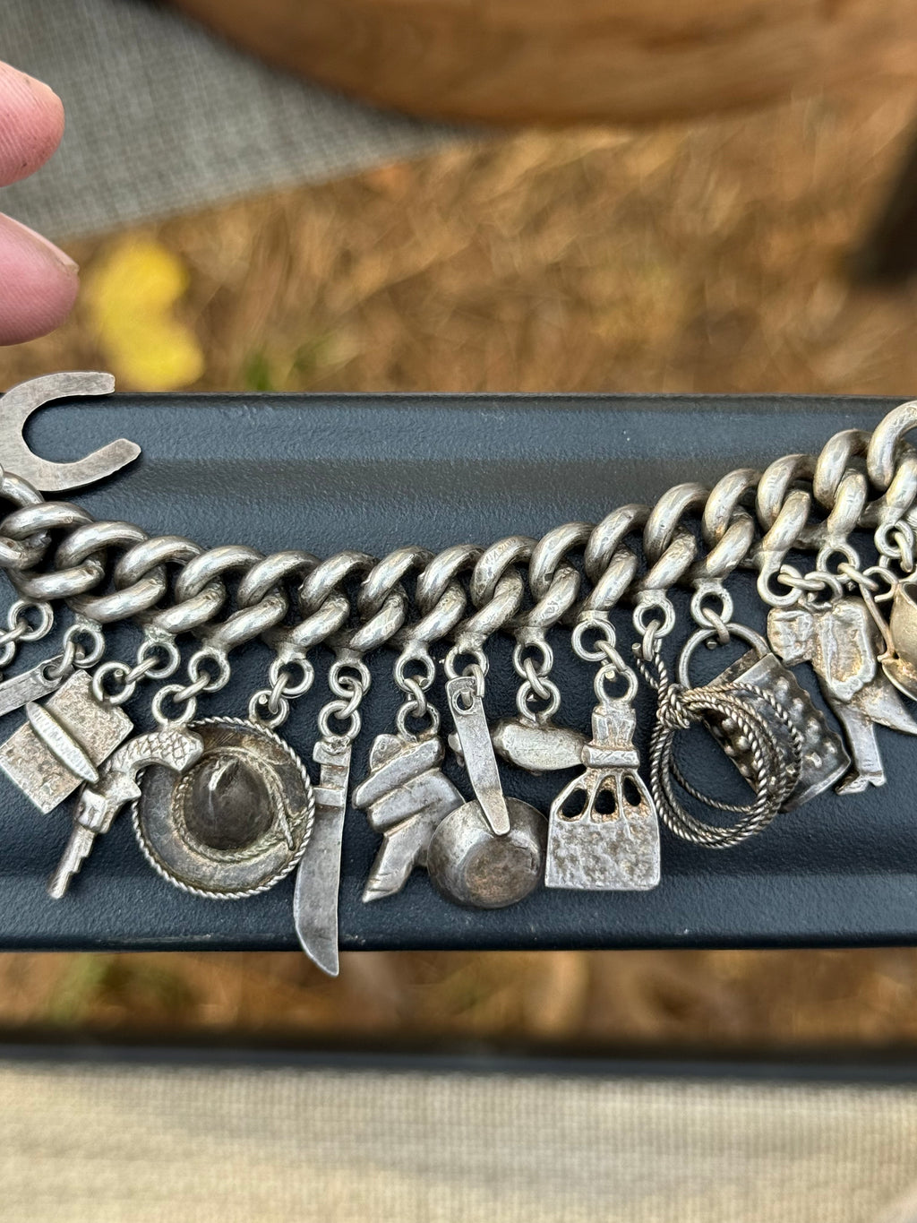 Vintage charm bracelet