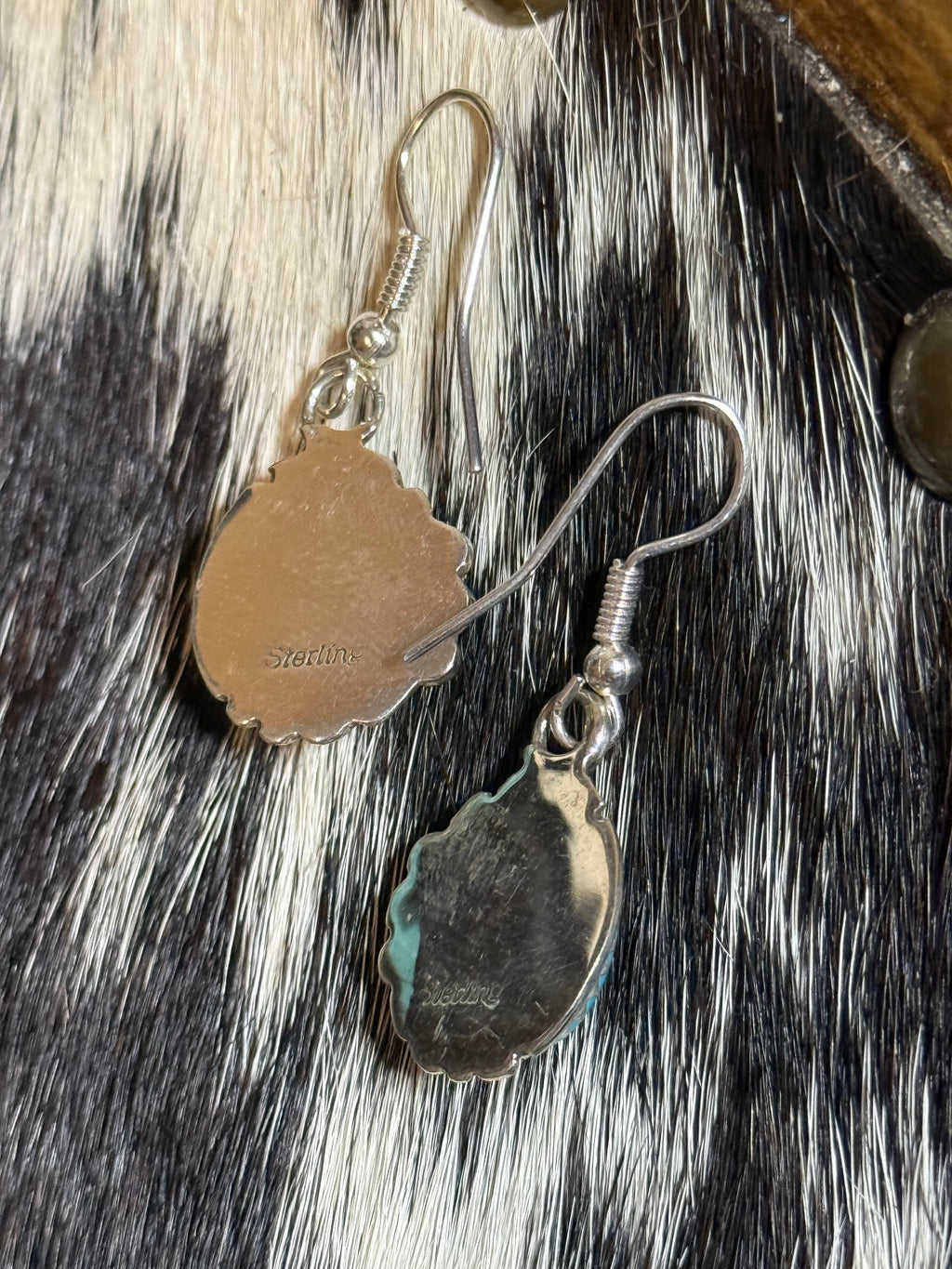 Turquoise dangle earrings