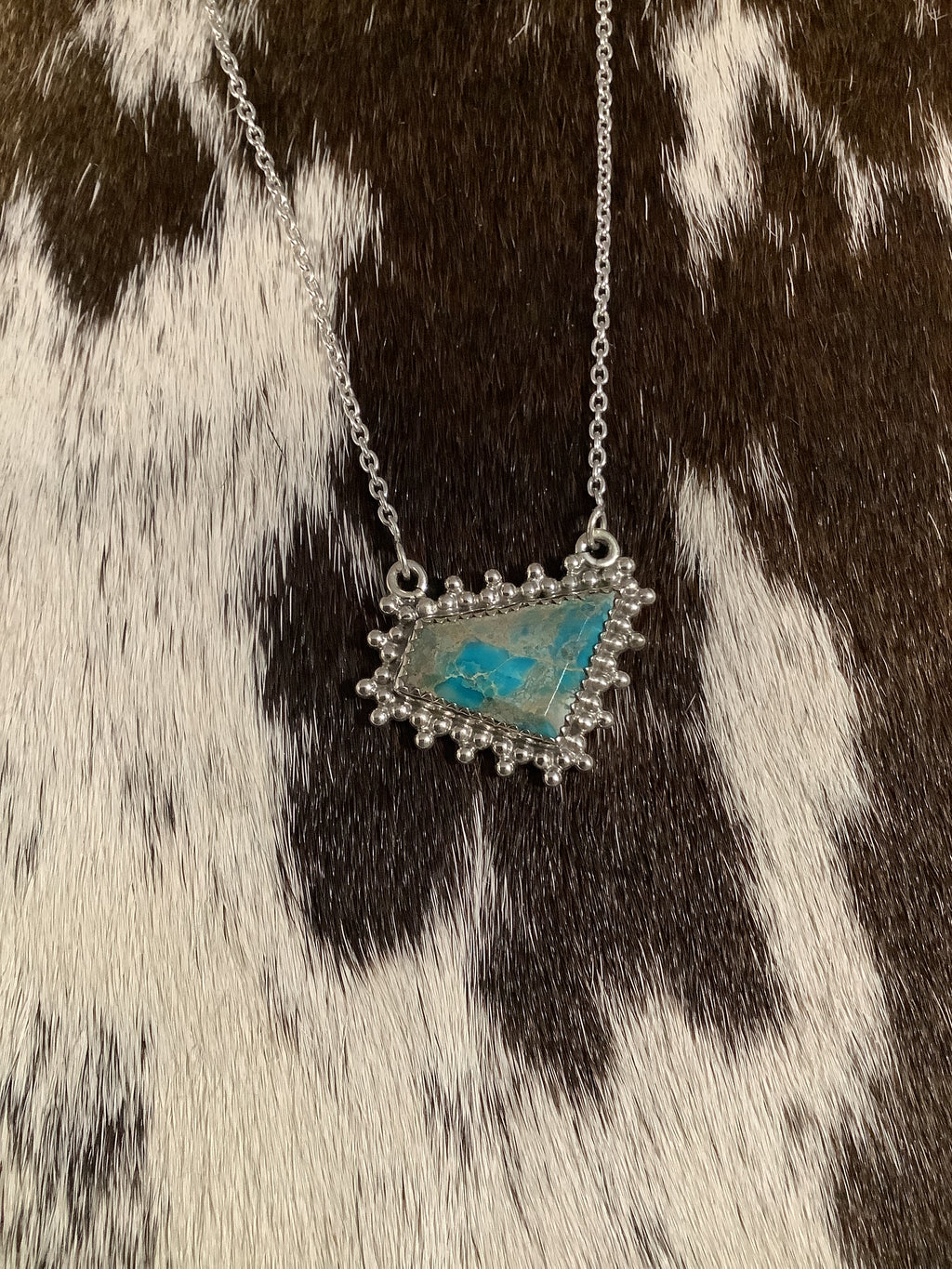 Sea sediment jasper necklace