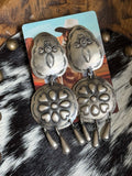 Native large dangle earrings