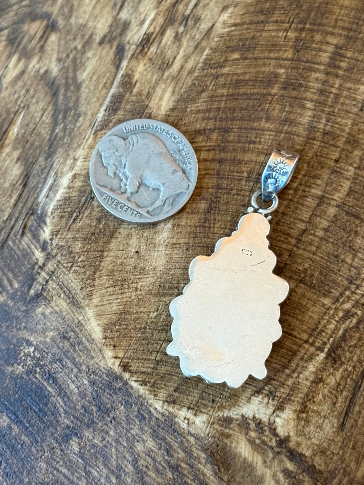 Turquoise detail pendant