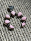Pink conch naja pendant