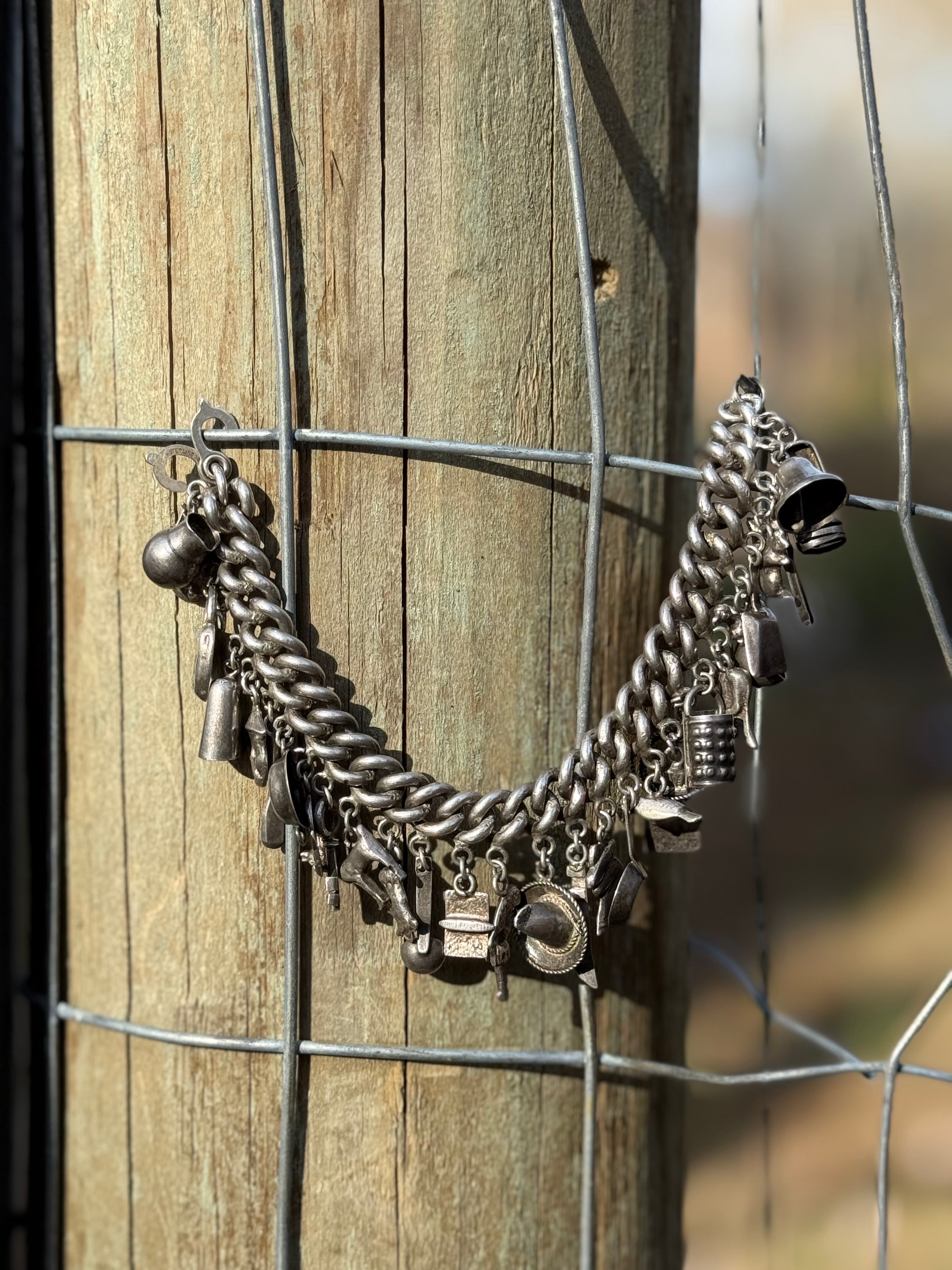 Vintage charm bracelet