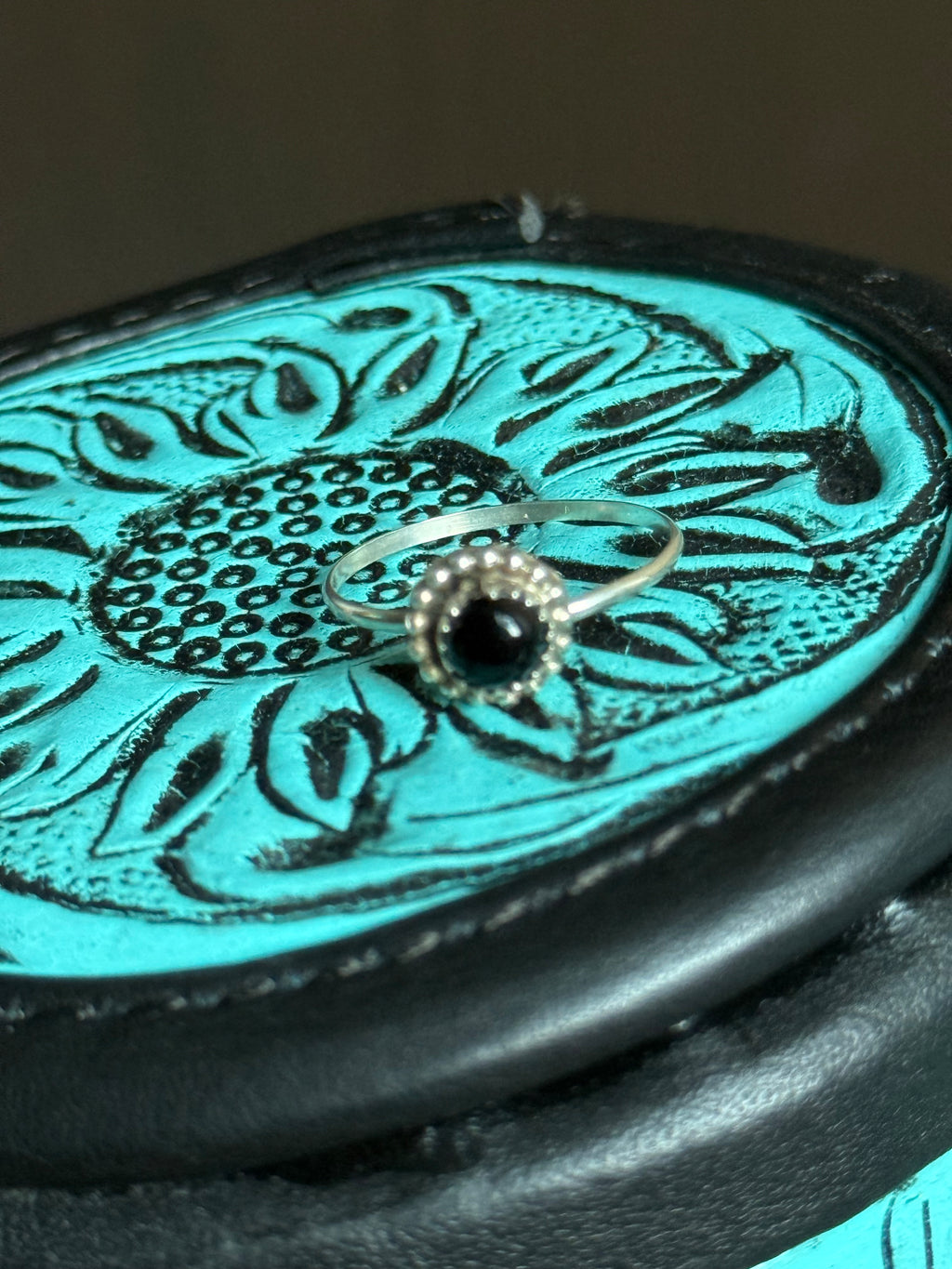 Native made Esther White ring