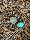 Royston turquoise adjustable bracelet