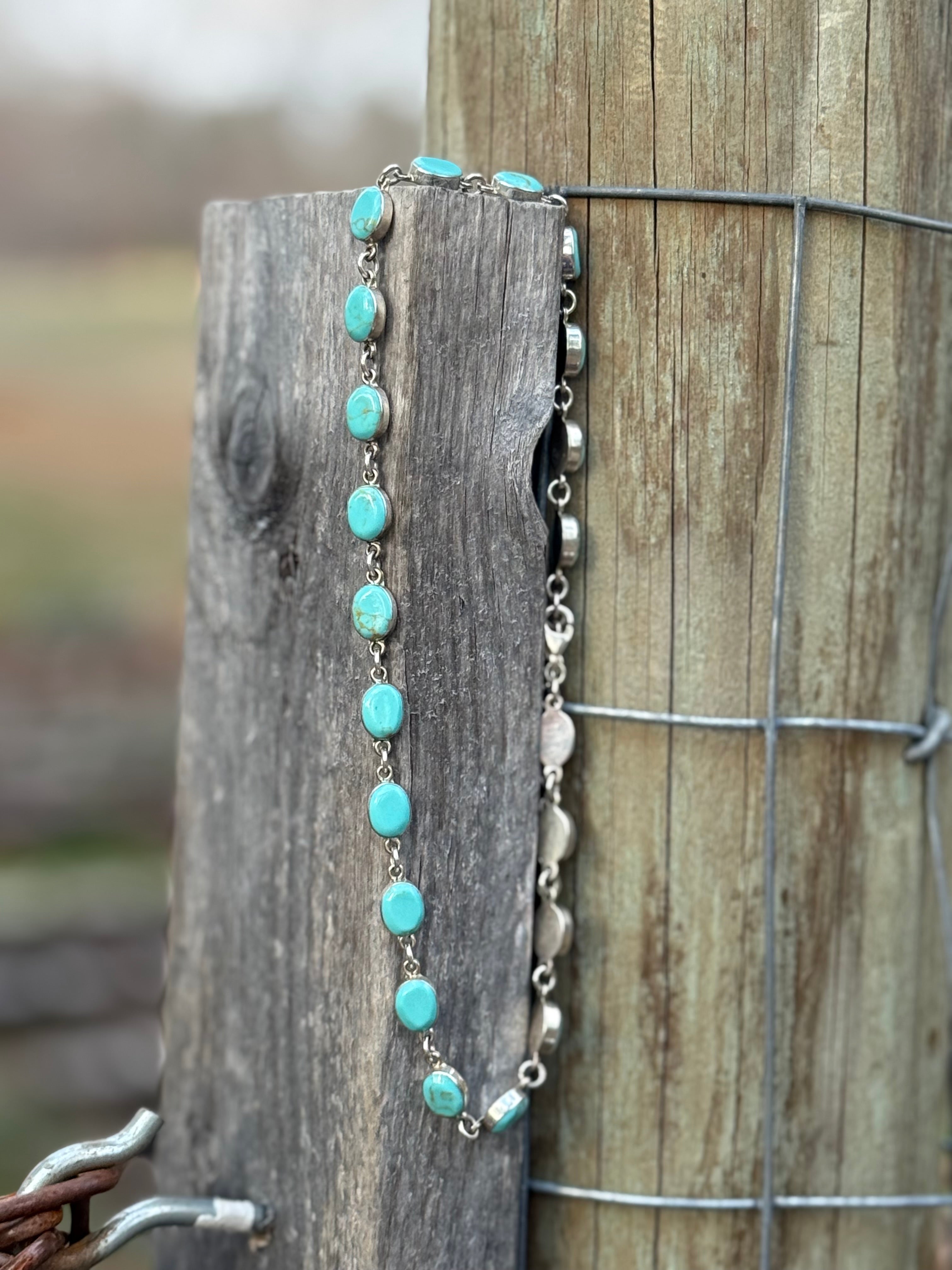Turquoise necklace/choker