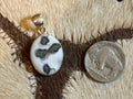 Moss agate pendant