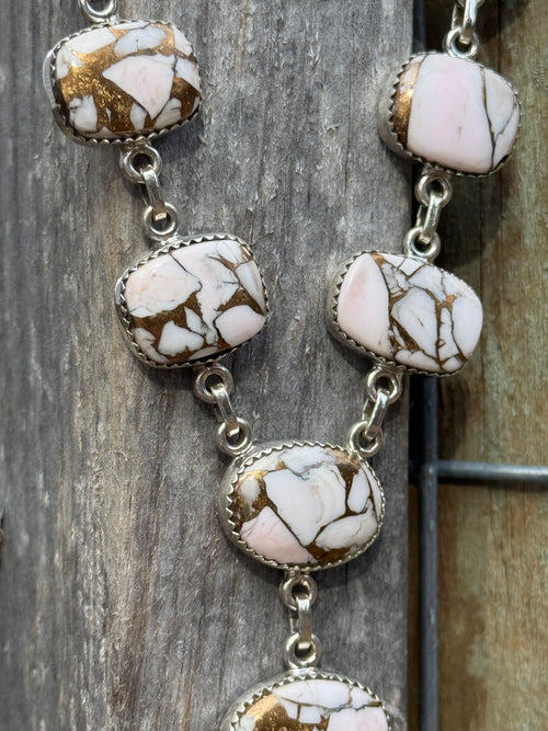 Angel dahlia lariat