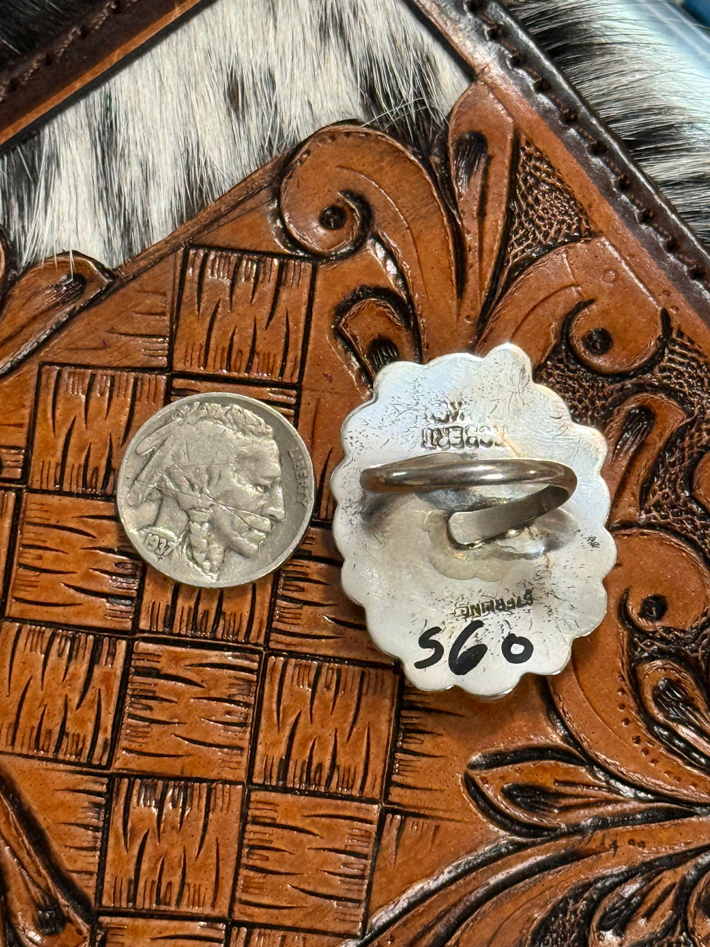 Robert Shakey adjustable cluster ring