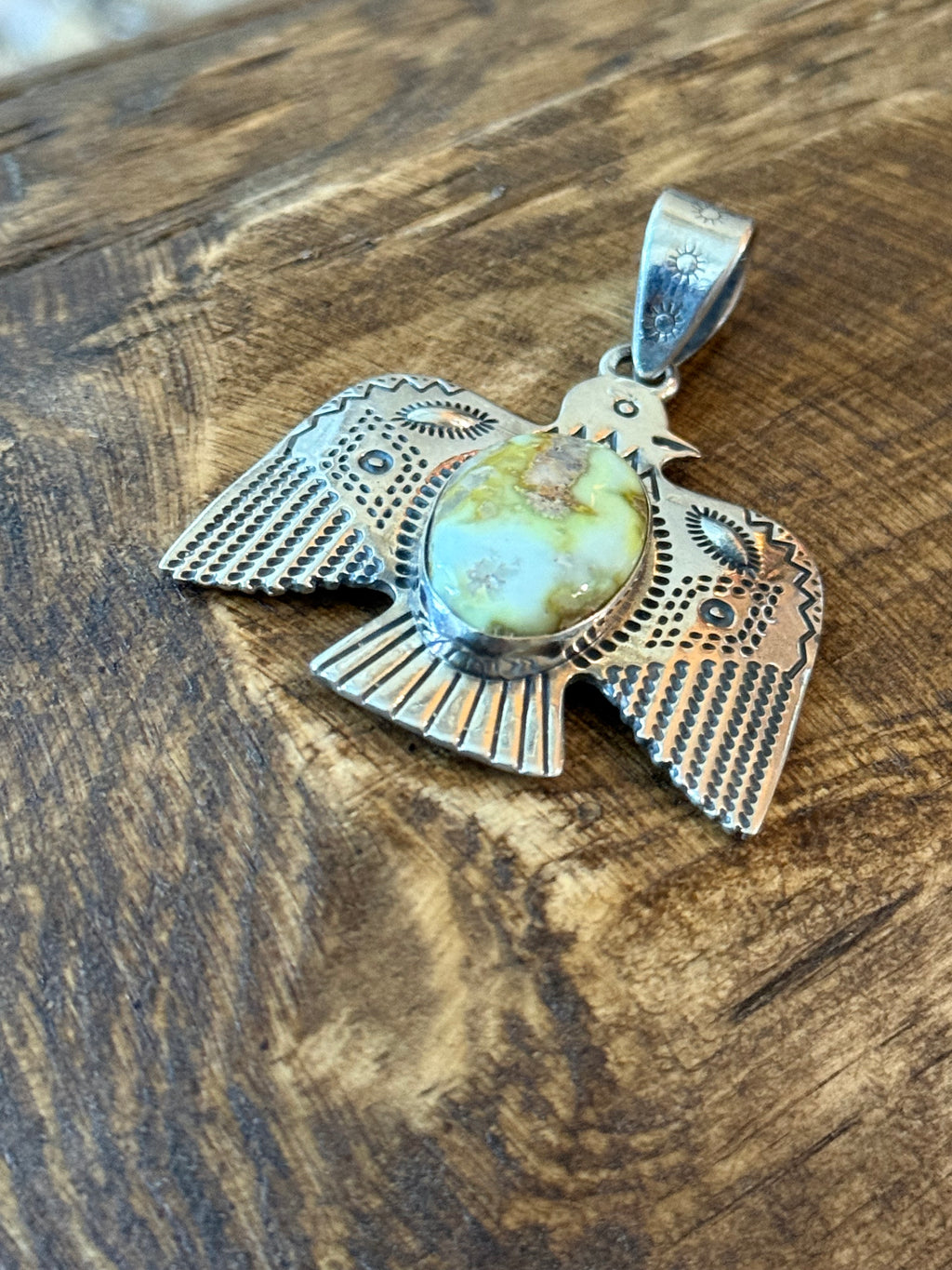 Palomino thunderbird pendant