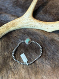 Pilot mountain turquoise bracelet