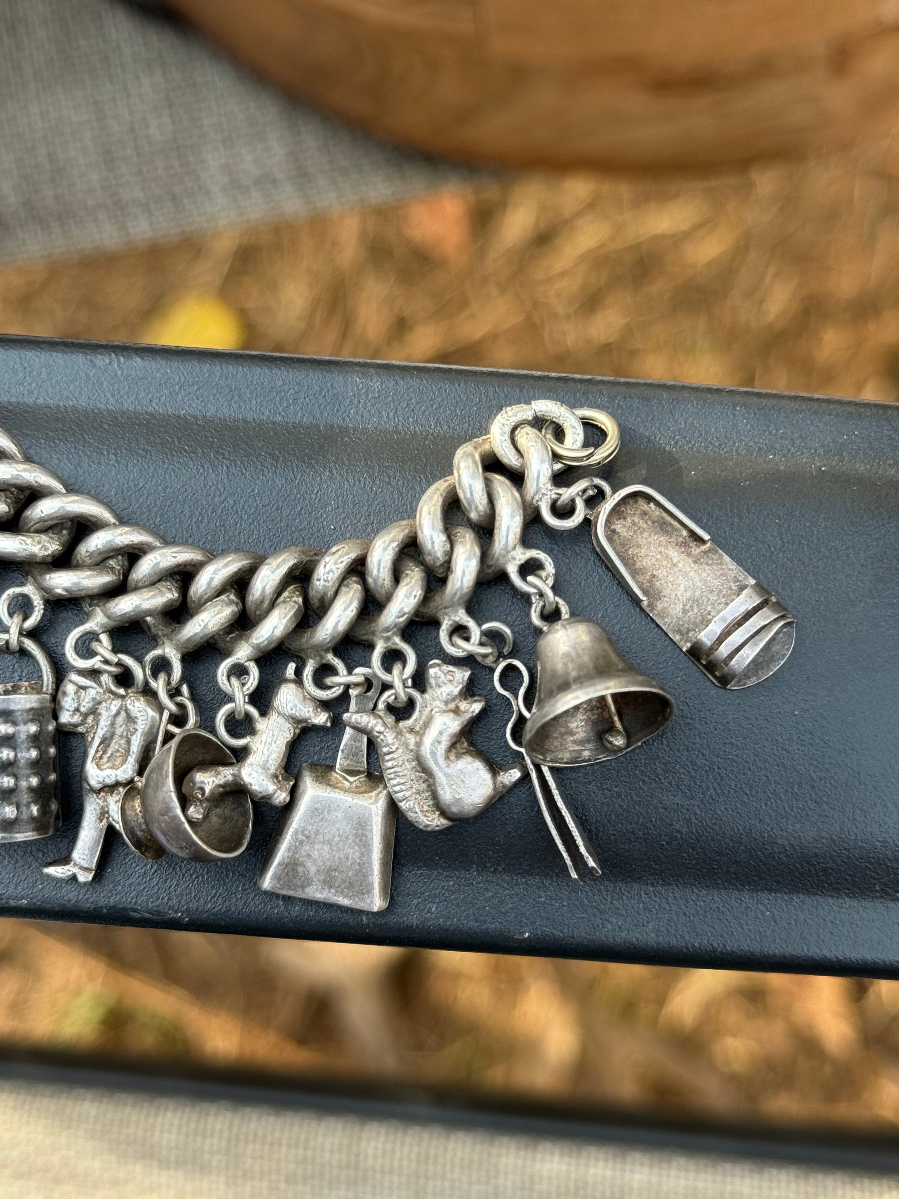 Vintage charm bracelet