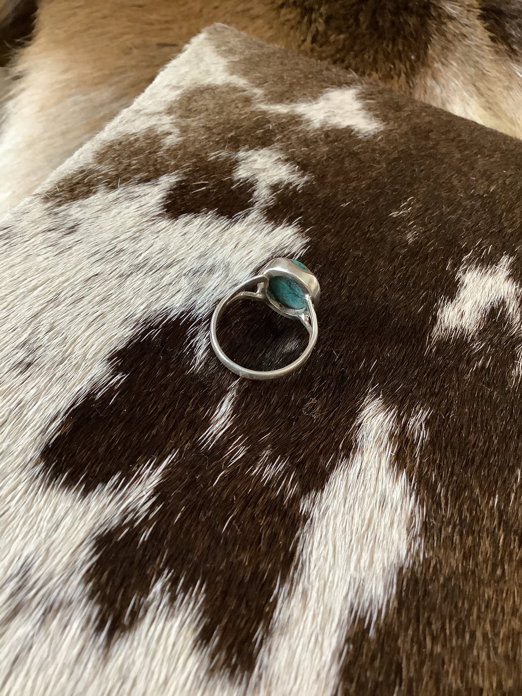Tibetan turquoise ring