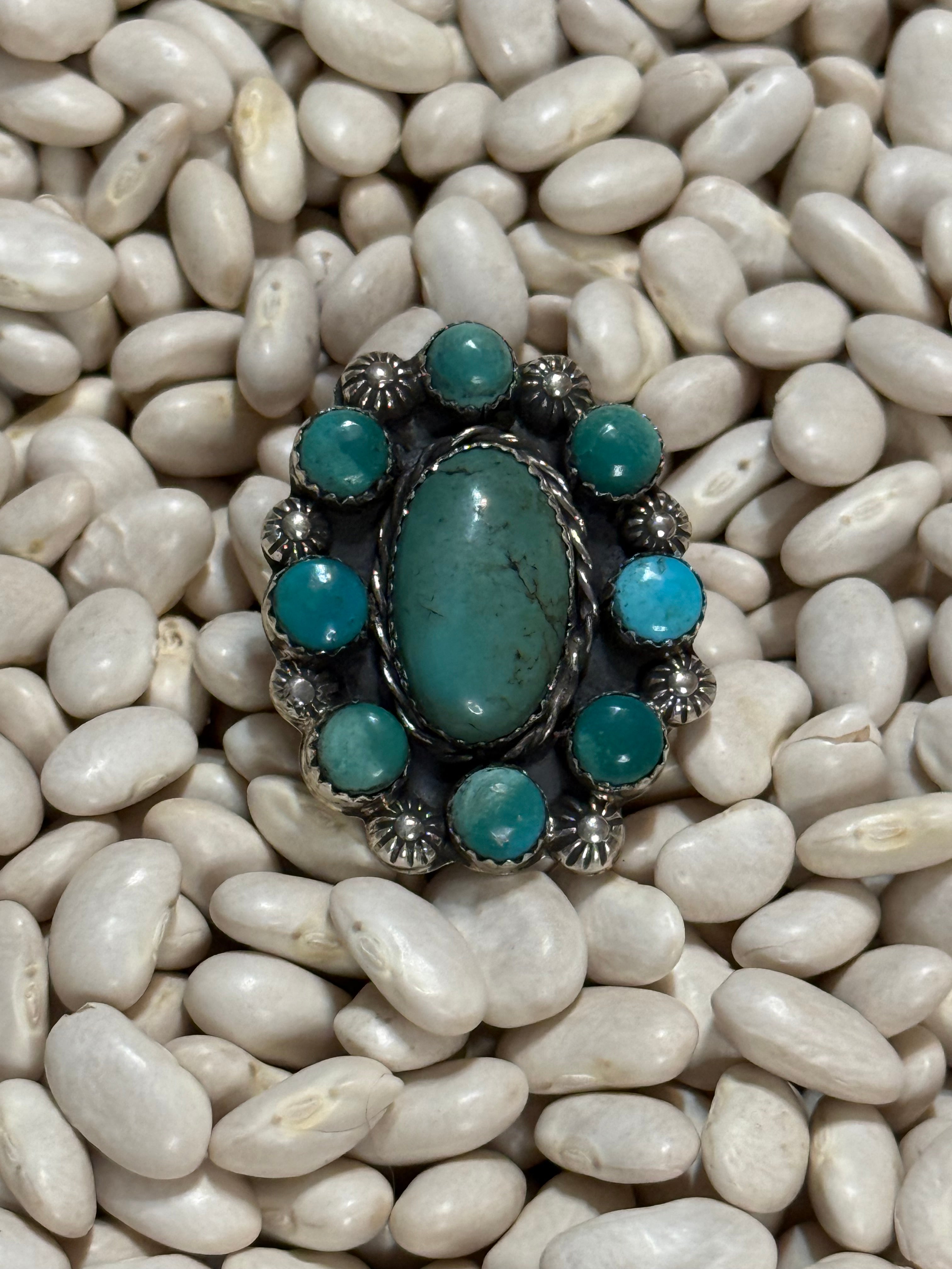 Robert Shakey adjustable cluster ring