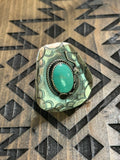 Navajo Time Yazzie Cowboy hat turquoise ring