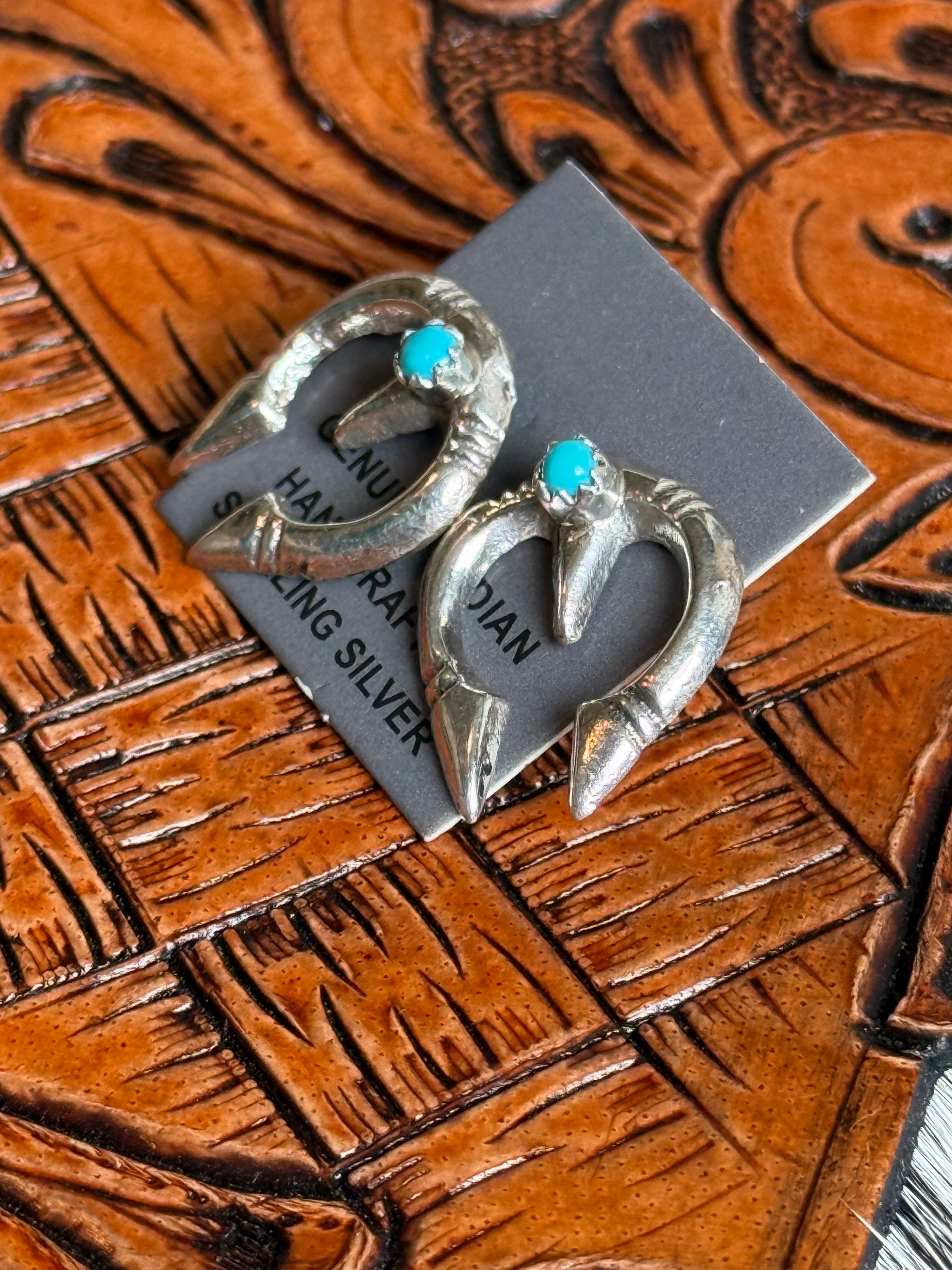 Native made naja earrings