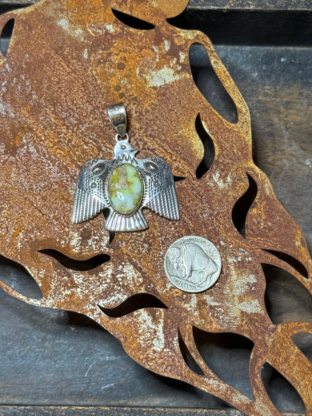 Palomino Thunderbird pendant