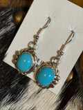 Turquoise dangle earrings