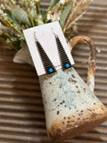 Tahe turquoise dangle earrings