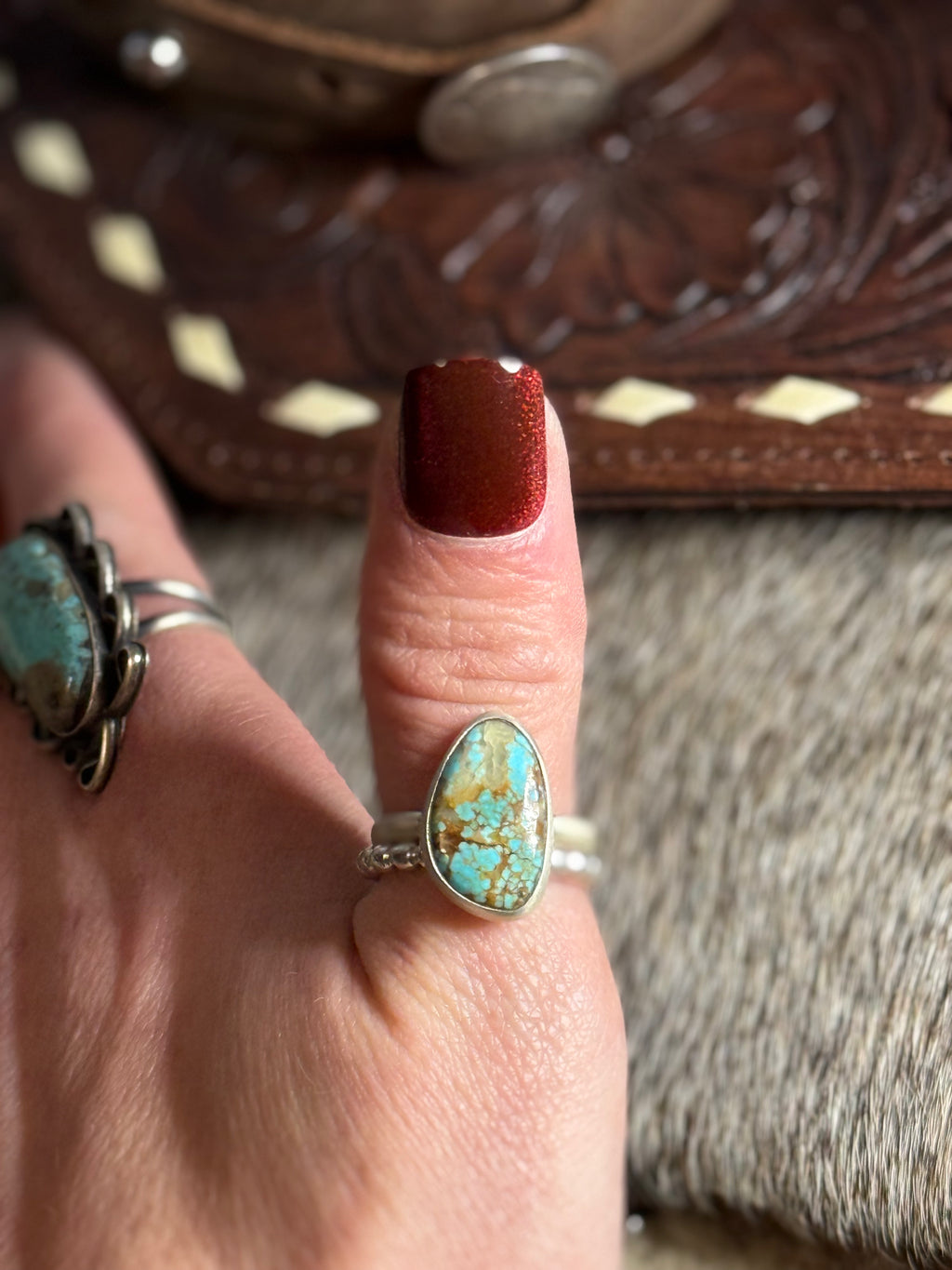 Mine #8 turquoise ring