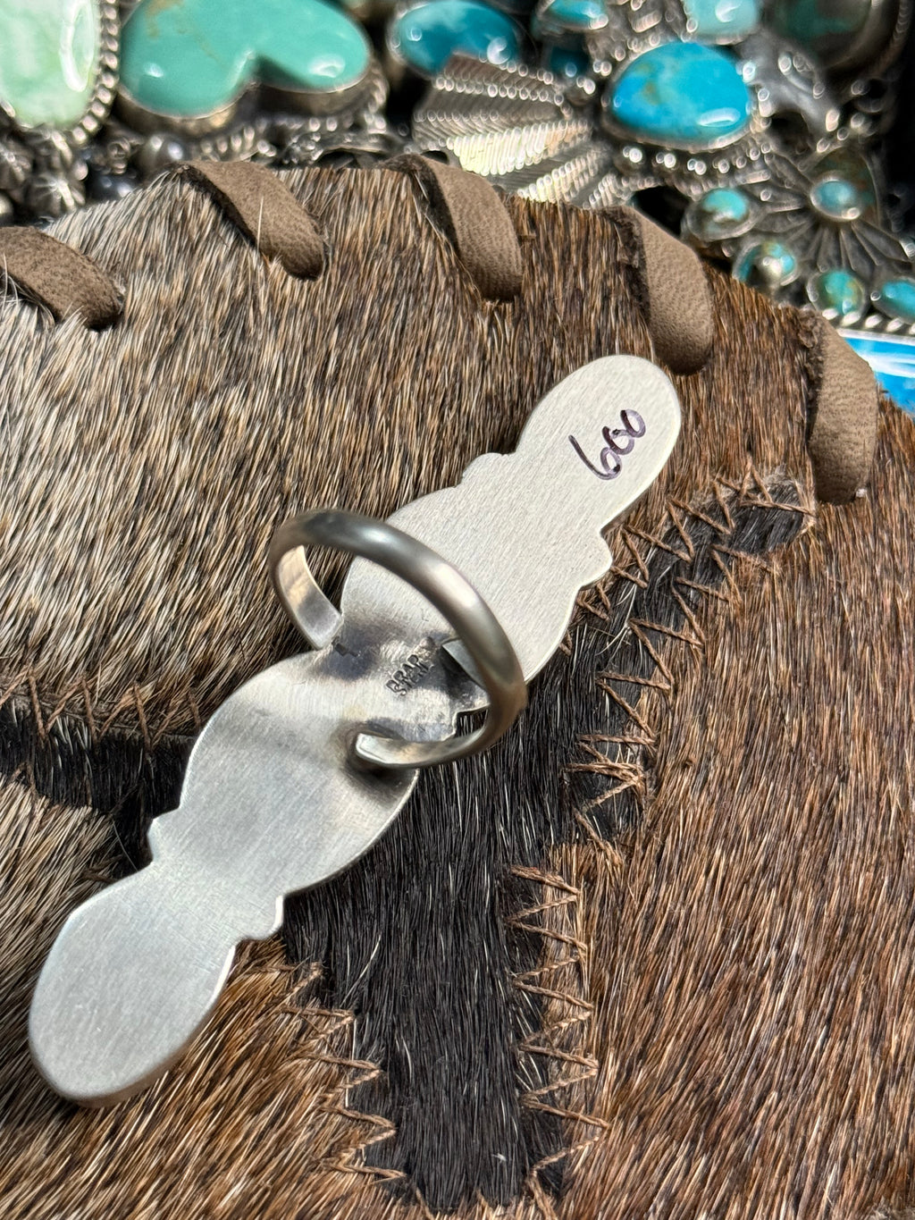 Native Draper 4 stone turquoise statement ring
