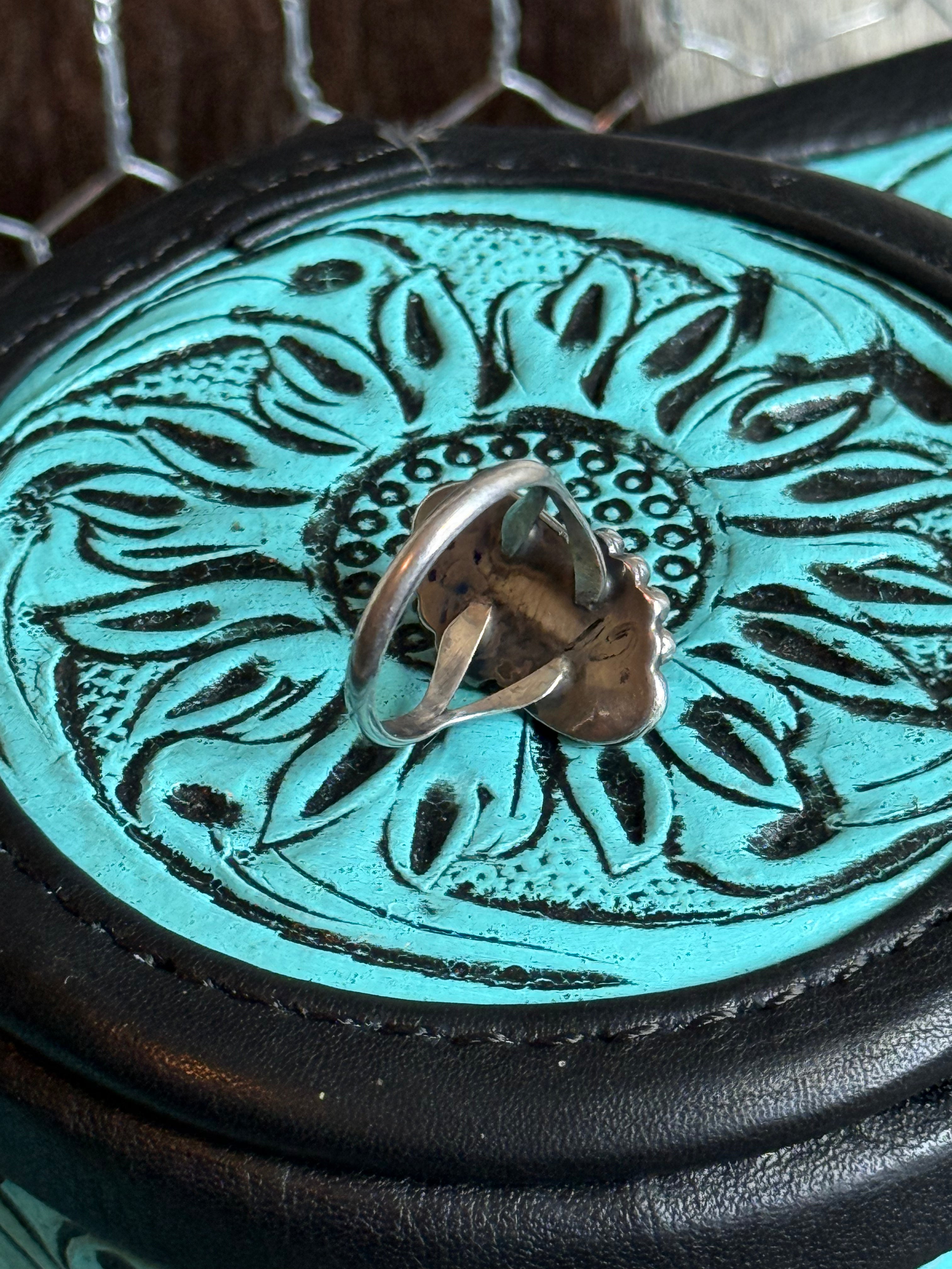 Vintage Native turquoise ring