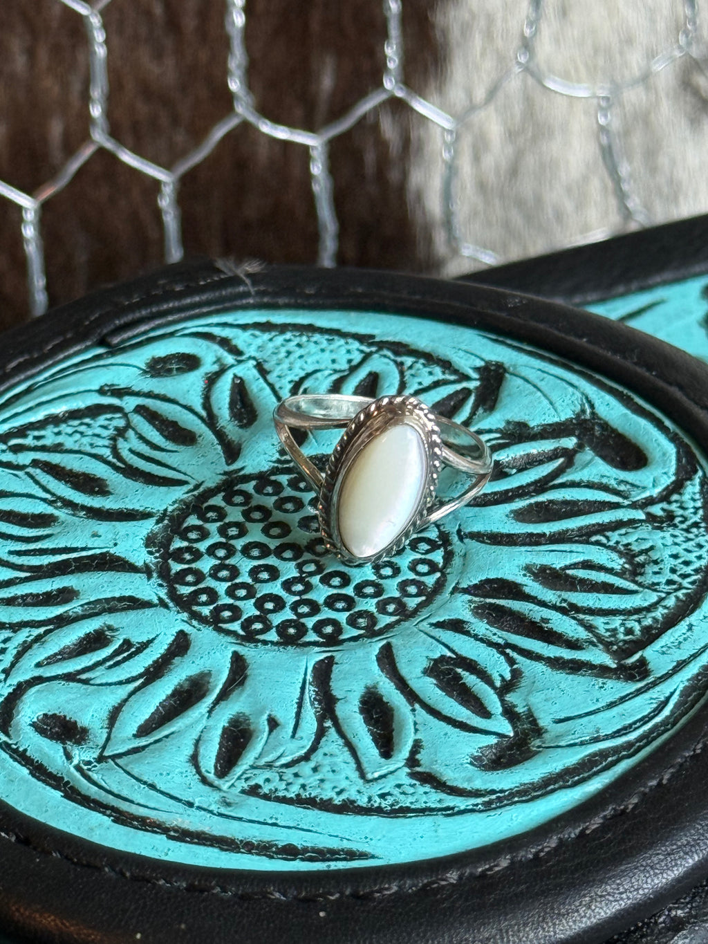 Mother of Pearl Ring