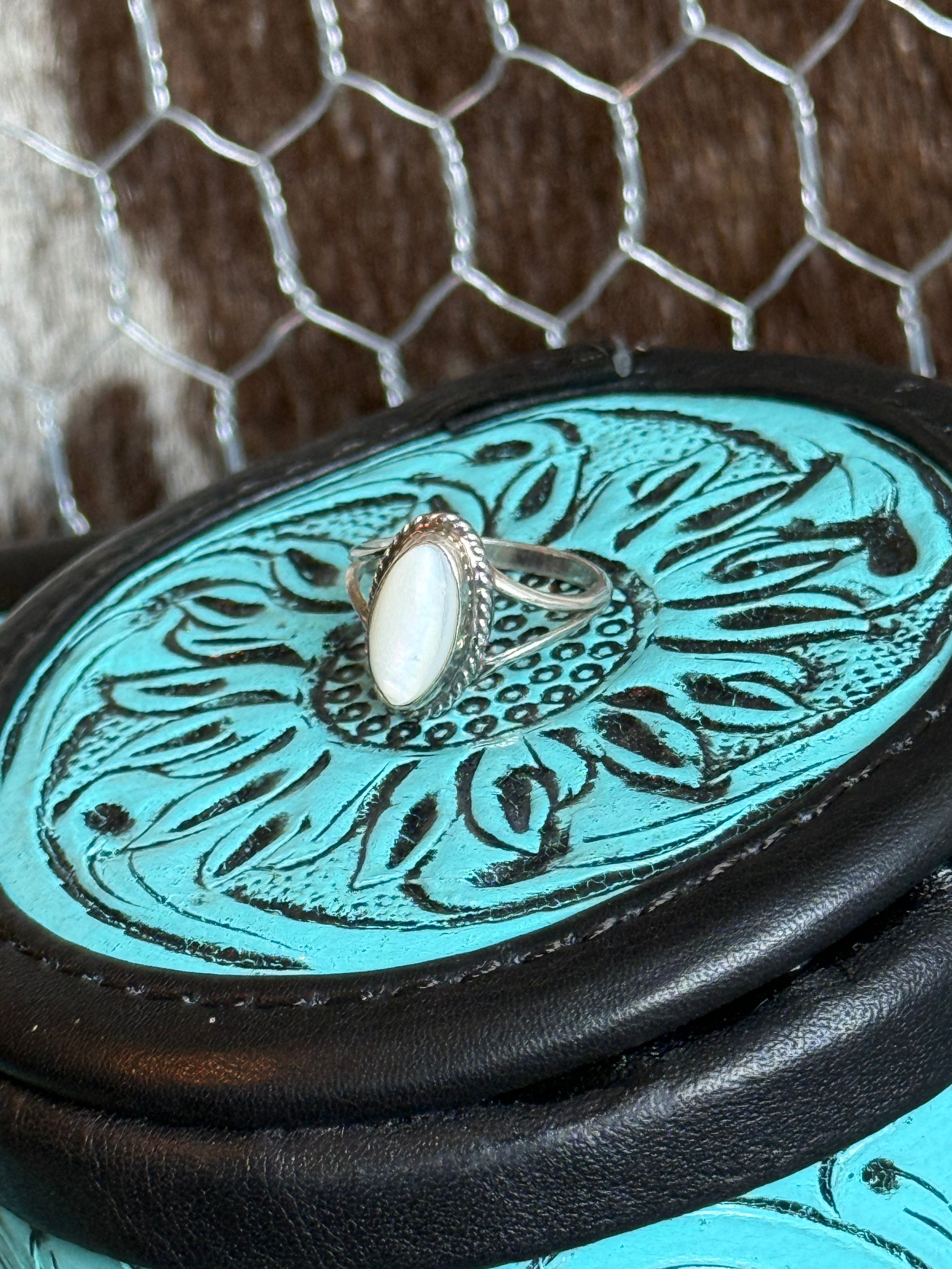 Mother of Pearl Ring